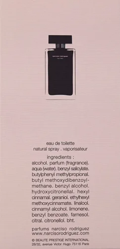 Vista 3 de Narciso Rodriguez Eau de Toilette para mujer para mujer 3.4 fl oz/3.4oz Spray