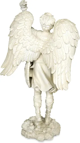 Vista 3 de AngelStar Figura de ángel de Arcángel Uriel, 9-1/2 pulgadas de alto