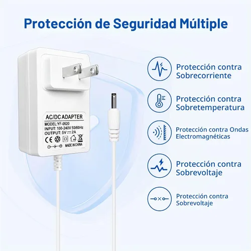 Vista 7 de Cable adaptador de corriente de 5 V para Hatch Baby Rest, Rest+ y Rest Mini máquinas de sonido, luces nocturnas y entrenadores de sueño, enchufe