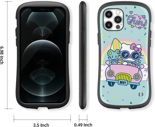 Vista 6 de iFace x Sanrio First Class Series - Funda para iPhone 12 Pro Max, bonita híbrida a prueba de golpes [cubierta dura + parachoques], accesorios