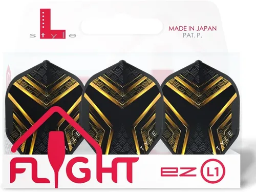 Vista 25 de L-style Vuelos de dardos estándar L1 - EZ Negro
