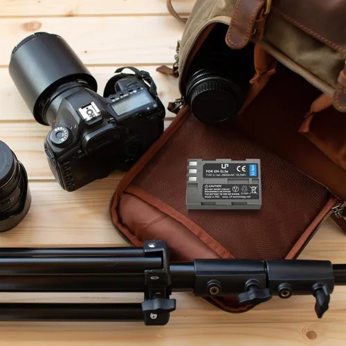 Vista 7 de LP EN-EL3e EN-EL3 EN-EL3a Batería 2600mAh para Nikon Una batería