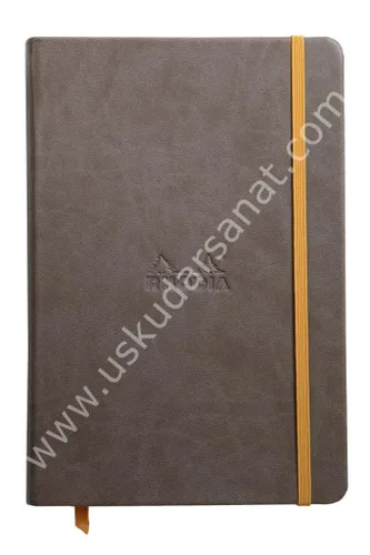 Vista 6 de Rhodia Rhodiarama Cuaderno Web A5, 5.5 in x 8.25 in, Rayado - Anís (118746)