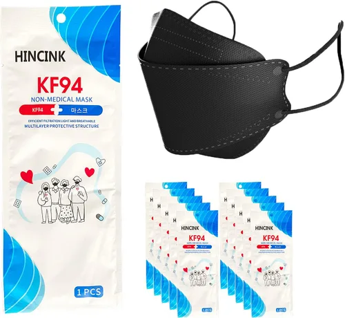 Vista 13 de Disposable Masks 10 Pack, 4-Layer Individually Wrapped Masks for Adults Adultos-colorido-a