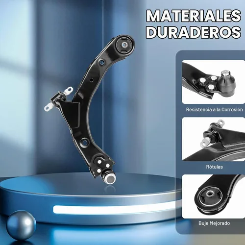 Vista 2 de Kit de suspensión de brazos de control inferiores delanteros para Chevy Cobalt 2005-2010, HHR 2006-2011, apto para Pontiac G5 2007-2009, Pursuit