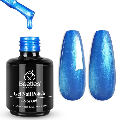 Vista 55 de Beetles - Esmalte de uñas en gel, 1 unidad de 0.5 onzas fluidas (15ml), extracción por remojo, arte de uñas, estética de manicura, bricolaje, curado