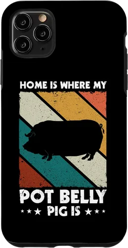 Vista 11 de iPhone 15 Pot Belly Pig Lover Suministros de alimentos Pot Belly Pig Mom Case