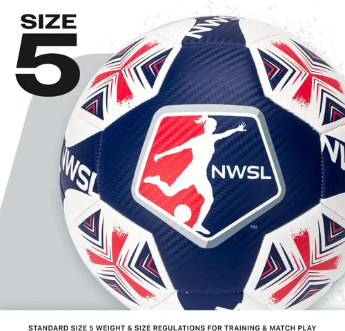 Vista 2 de Franklin Sports - Pelotas de fútbol del equipo NWSL - Pelotas de fútbol para niños + adultos - Pelotas de fútbol para niños + niñas - Pelota