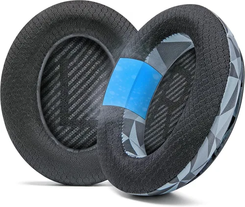 Vista 11 de WC Freeze QC35 - Almohadillas de gel refrescante para auriculares Bose QC35 y QC35ii (QuietComfort 35) y más Tela deportiva transpirable, gel