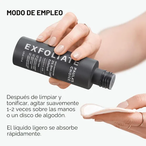 Vista 3 de Paula's Choice Skin Perfecting - Exfoliante líquido de ácido salicílico BHA al 2 %