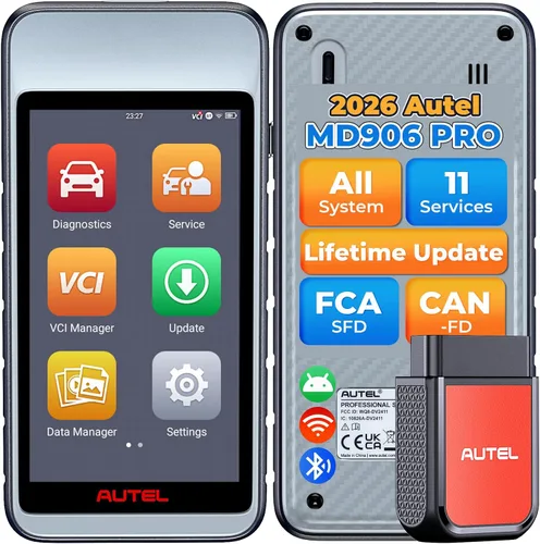 Vista 9 de Autel - MK808 Herramienta de diagnóstico automotriz