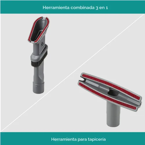 Vista 6 de Kenmore Aspiradora Vertical sin Bolsa de 2 Motores con Potente Succión Liviana Limpiadora de Alfombras con Manguera de 10', Filtro HEPA, 2
