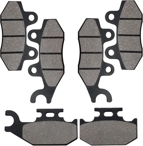 Vista 7 de Pastillas de freno Kabing delanteras y traseras para Yamaha Rhino 660 YXR660 4x4 2004-2007 Rhino 450 YXR450 4x4 2006-2009 Raptor 700 700R YFM700