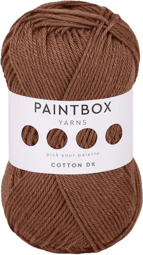 Vista 21 de Paintbox Yarns - Hilo 100% algodón DK, 1.76 onzas, 137 yardas, 410.1 ft #401 Papel blanco