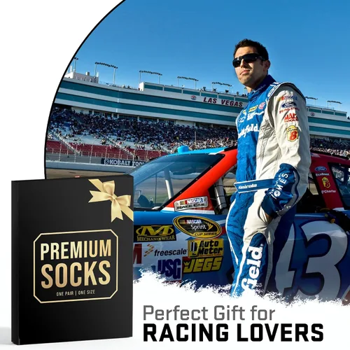 Vista 3 de VICRAZY F1 Racing Car, calcetines deportivos para hombres y mujeres, regalos de Fórmula 1, calcetines de carreras, rellenos de calcetines