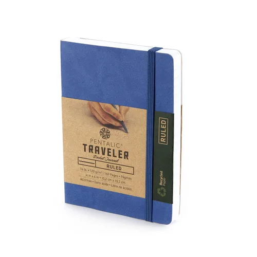 Vista 21 de Cuaderno de bocetos Travelers Dot Grid Pentalic Art, libre de ácidos