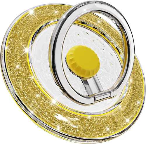 Vista 16 de Soporte magnético de anillo de teléfono para MagSafe, [rotación flexible de 360°], soporte de agarre magnético para anillo de dedo, apto para iPhone