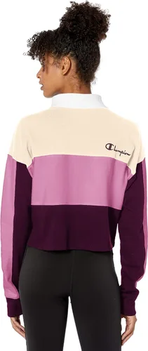 Vista 3 de Champion Camiseta corta de rugby con cuello para mujer