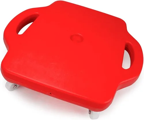 Vista 3 de Brybelly Tabla de patinete de clase de gimnasio con asas de seguridad - ¡elige color!