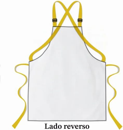 Vista 3 de Graffiti Apron Retro Hip-Hop and Colorful Graffiti Style 33.4 x 27.5 Inches Beige