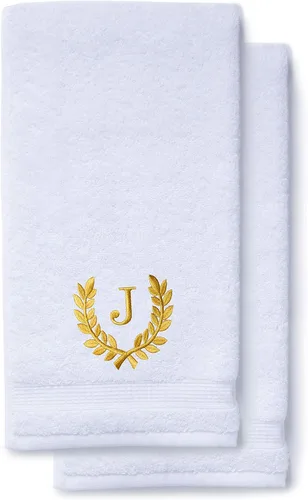 Vista 59 de Toallas de mano decorativas y con monograma para baño, cocina, maquillaje Regalo personalizado para boda-nupcial Toalla turca de lujo