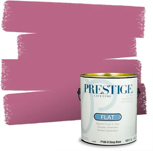 Vista 43 de Prestige Paints - Pintura exterior e imprimación en uno, 1 galón, plano, E500-P-A011GP
