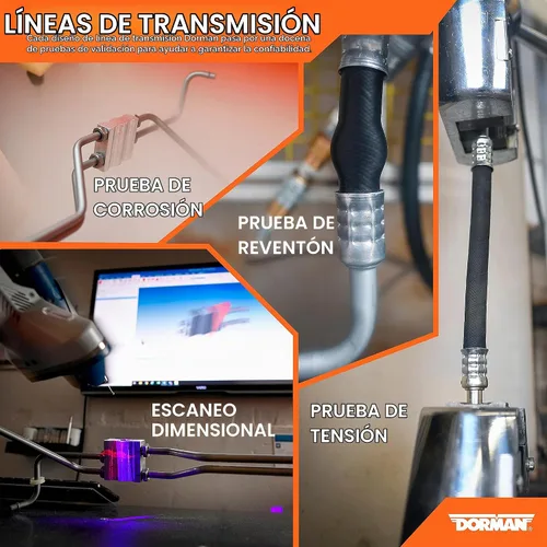 Vista 2 de Dorman 624-995 Ensamble de manguera de enfriador de aceite de transmisión automática Compatible con determinados modelos de Ford