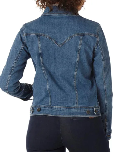 Vista 3 de Wrangler Chaqueta vaquera retro occidental para mujer