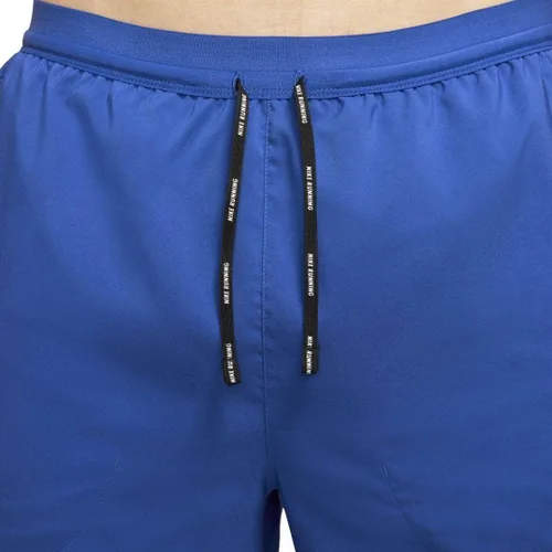 Vista 5 de Nike Pantalones cortos para correr Flex Stride 7" 2 en 1 Dri-Fit para hombre (as1, Alpha, s, Regular, Azul - Negro, S, Ajuste regular)