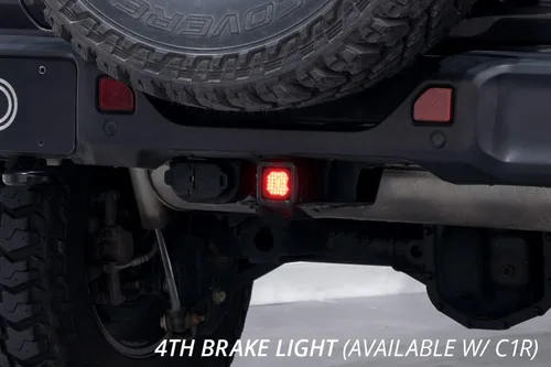 Vista 7 de Kit de luz de reversa Diode Dynamics HitchMount compatible con Jeep Wrangler 2018-2026, C1