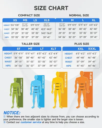 Vista 6 de Trajes de neopreno para hombres y mujeres, pecho trasero con cremallera frontal, 0.157 pulgadas (3/0.079 in), trajes húmedos de cuerpo completo