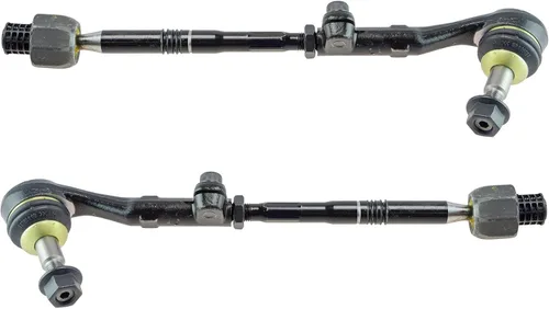 Vista 105 de TRQ Juego de barras de acoplamiento interiores delanteras de 2 piezas compatibles con Fiat 500 2012-2019