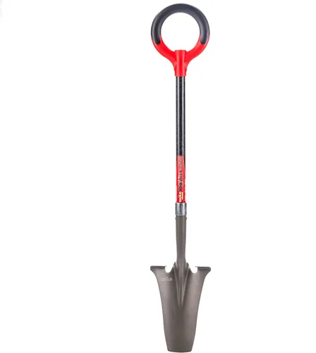 Vista 2 de Radius Garden 25011 Pro-Lite - Trasplantador de acero al carbono, color rojo