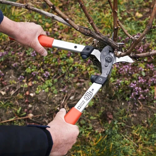 Vista 4 de FELCO F211-40 Podadoras de fabricación suiza para jardinería – Cortadoras de precisión ligeras de 16 pulgadas para podar árboles Cortadores