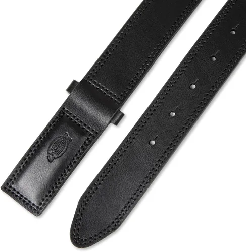 Vista 10 de Dickies Cinturón de trabajo de mecánico de cuero para hombre, sin hebilla, cinturón a presión