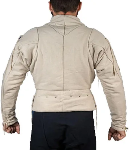 Vista 2 de Gambeson - Vestido de disfraz de algodón liso SCA LARP