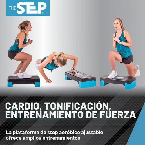 Vista 4 de The Step Aerobic Platforms for Home Workout Steppers for Exercise