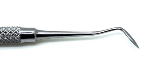 Vista 3 de Hollenback Carver 1/2 Dental Restaurador Amalgam Plugger Instrumento de Doble Extremo