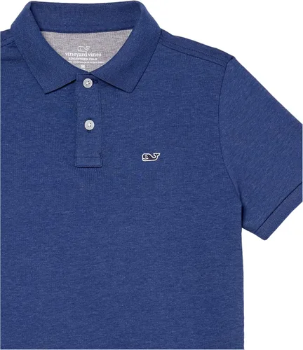 Vista 8 de vineyard vines Edgartown Pique Polo para niño