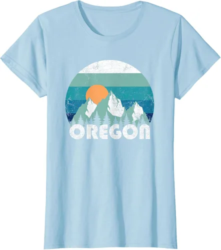 Vista 23 de Oregon State Retro Vintage Camiseta