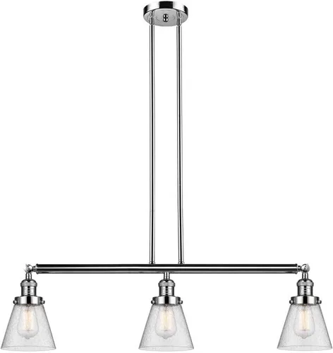 Vista 41 de Innovations 209-SN-HFS-82-SN-LED Colgante Isla LED de Franklin Restoration Collection 9.00 pulgadas Níquel