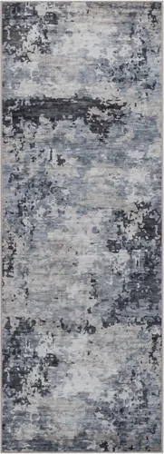 Vista 22 de Gertmenian - Tapete bohemio decorativo para interior, antideslizante, muy resistente para zonas de alto tránsito en habitación, sala de estar, Azul