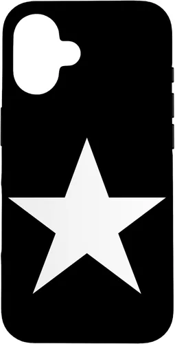 Vista 32 de Y2K Star On Front Black and White Mcbling Aesthetic 2000s Case for iPhone 17