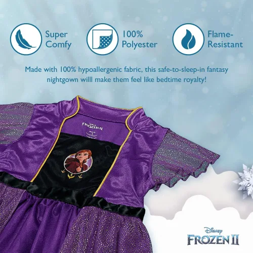 Vista 3 de Disney Vestido de fantasía para niñas
