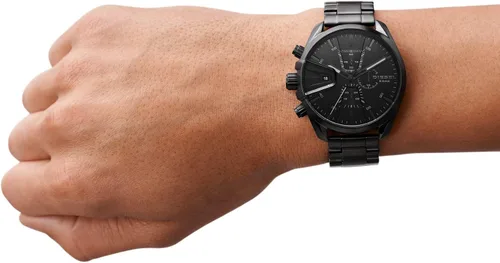 Vista 4 de Diesel MS9 Reloj para hombre con pulsera de acero inoxidable, cuero genuino o correa de silicona