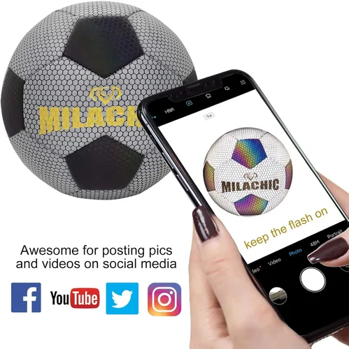 Vista 3 de Balón de fútbol personalizado tamaño 3/4/5, regalo de pelota de fútbol personalizada con nombre o texto para entrenador, hijo, hija, papá, mamá
