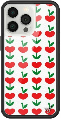 Vista 9 de Fundas Wildflower - Compatibles con Apple iPhone 13 Pro Protector de goma negro, certificado de prueba de caída de 4 pies, propiedad de mujeres