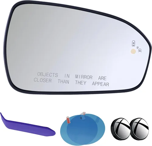 Vista 7 de EAP Espejo lateral del conductor compatible con Ford Fusion 2013-2021, calentado sin atenuación automática DS7Z17K707E DS7Z17K707F KS7Z17K707B