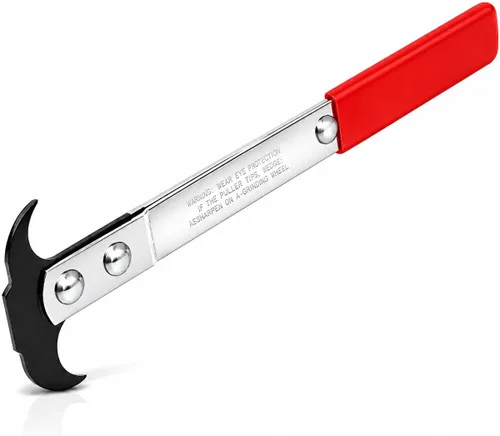 Vista 6 de Powerbuilt Extractor de sellos, herramienta resistente para extracción de sellos, fácil agarre, automoción, mecánica y aplicación de bricolaje, rojo