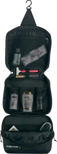 Vista 5 de eagle creek Pack-It Reveal - Neceser triple plegable con 3 compartimentos grandes con organizadores elásticos y con cremallera, hechos